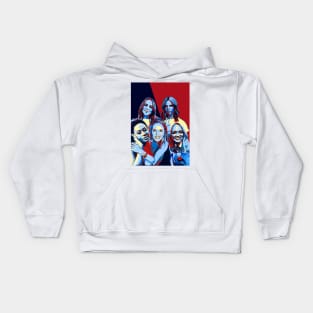 american portrait Kids Hoodie